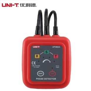 262C非接触检相器相位检测仪钳形感应式 优利德UT262A 相序表