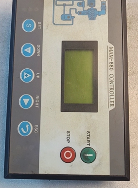 MAM880(B)(200)螺杆空压控制器，实物拍一台，功能