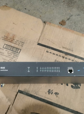 工业以太网交换机一台，型号：S2000-F2T24