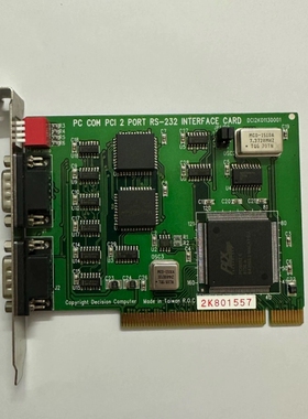 议价台湾研华COM口卡 PC COM PCI 2 PORTRS-