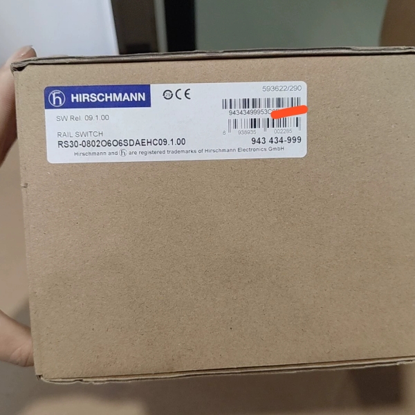 全新Hirschmann交换机，型号RS30-0802O6O
