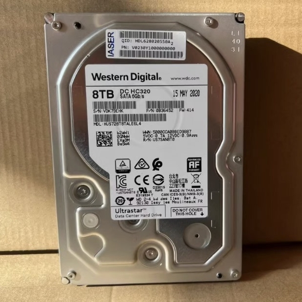 西数 HUS728T8TALE6L4 8T SATA  OE