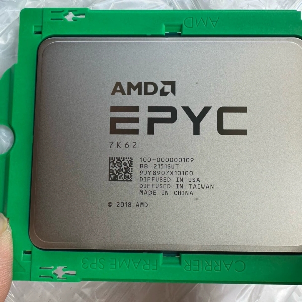 清仓AMD+EPYC+7K62+cpu+正式版 带锁 带锁正