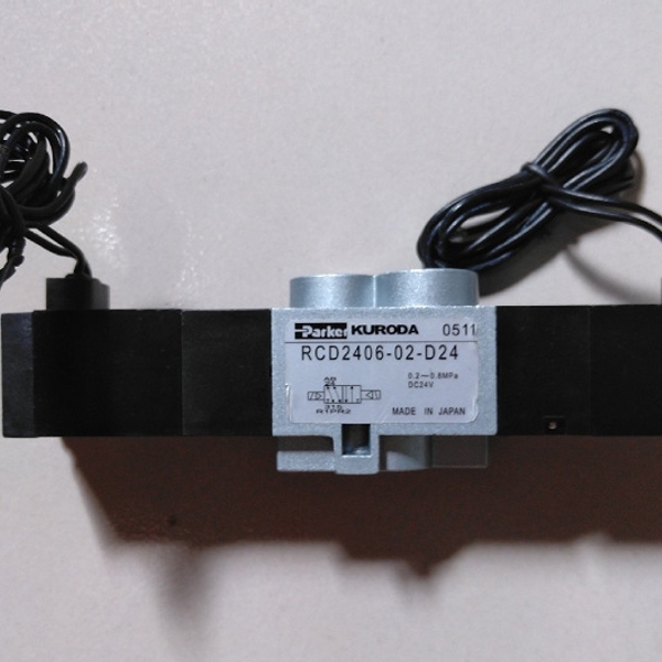 Parker派克KURODA电磁阀RCD2406-02-D24 RCS2406-NB-DC24V