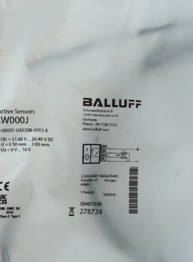 [维修]BAW000J BAW G06EE-UAF20B-EP03-