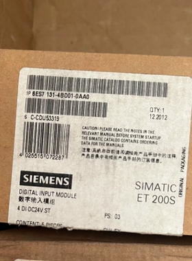 【议价】6ES7 131-4BD01-0AA0