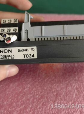 询价购-Siron 40位端子台 T024，黑色，实物实拍。全新未使