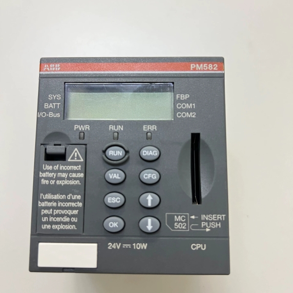 ABB 模块PM582 装机未使用， PM582 B2，1S