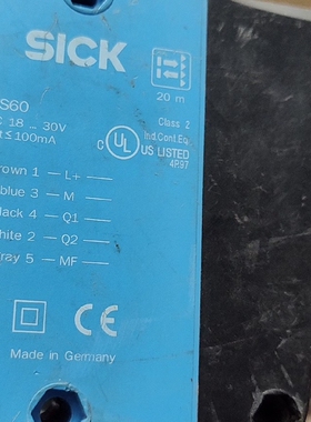 SICK西克 DS60-P11121 101639拆机件