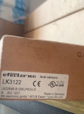 全新ifm易福门erector160 LK3122 LK02