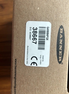 【议价】BANNER/邦纳传感器，正品，Q45BB6FQ5，