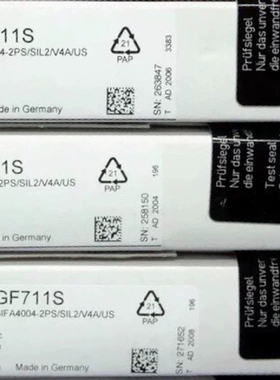 IFM GF711S 易福门电感式安全传感器 GIFA400【议价】