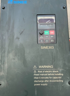 议价正弦变频器30/37KW，SINE303系列，原装拆机，功能