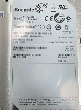 02359093   S5500T S2600T 4TB 7议价也可维修