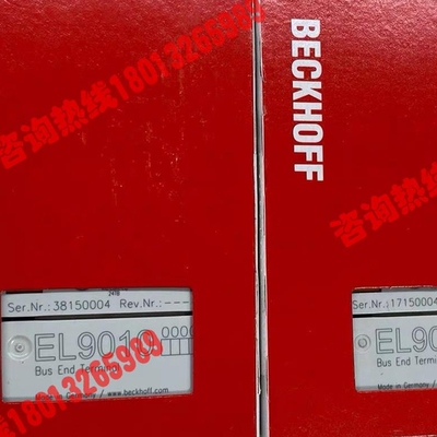 倍福原装正品EL9010 Bus End Terminal，