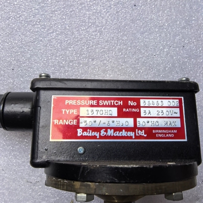 议价洁定Getinge高温蒸汽灭菌器压力开关，157GHQ，二手