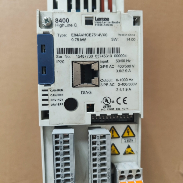出售Lenze伦茨8400变频器E84AVHCE7514VX