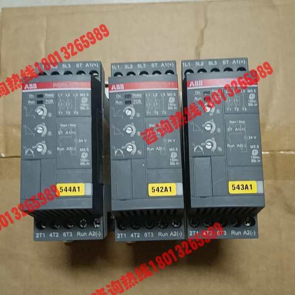 软启动器,型号PSR6-600-11,二手拆机,功能完