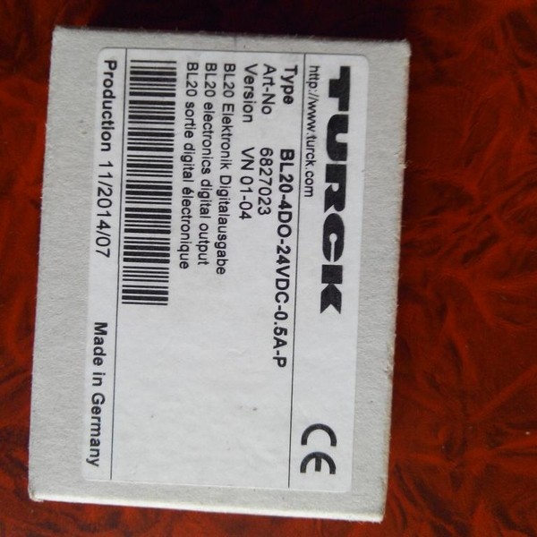 BL20-4D0/DI-24VDC图尔克TURCK DP输入议价