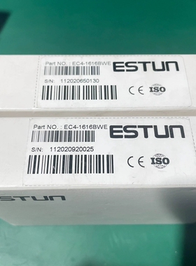 全新埃斯顿机器人16入16出IO扩展模块EC4-1616BW议价