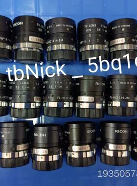 RICOH  FL-HC1214-2M  12mm  1：1详谈