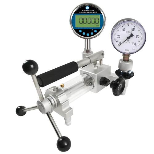 MY检632铭宇仪表YL便力携液压源台表式液压压力泵压力压传感器变
