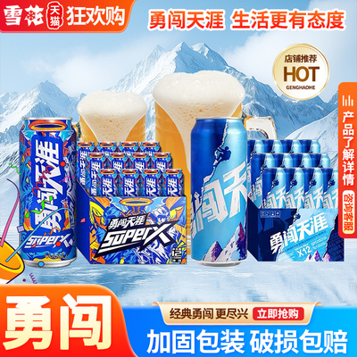 雪花勇闯天涯500ml*12罐