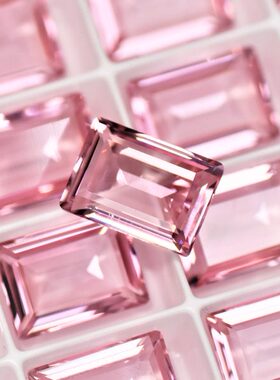 花式石 4527冰糖 透底U底 14*10MM 223IGNIT透底浅粉  美甲钻华子