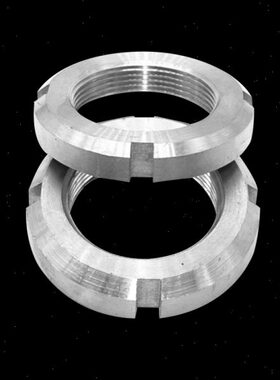 不锈钢圆螺母GB812 M45 48 52 60 62 68 72 76 80 85 90 95 100