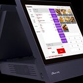 机 双屏收款 双屏触摸机 T9300双屏触摸一体收银机 Zonerich中崎ZQ