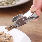 剥瓜子神器多功能嗑西瓜籽吃南瓜葵花黑瓜子钳扒花生开松子皮夹子