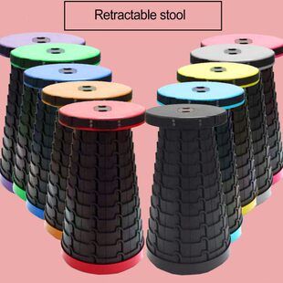 地铁高铁折叠凳便携式户外可调节伸缩凳子钓鱼歇脚收缩座椅火车凳