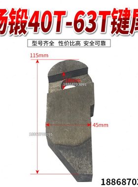 JG23-徐锻扬力扬锻冲床配件 40T/63T吨冲床键尾键柄键块