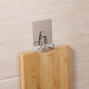 采购产品厨房挂钩,无打孔菜板挂钩,无钉挂钩,壁挂式粘接挂钩,