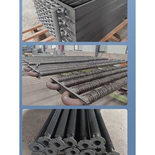 无缝管大棚散热器钢制高频焊翅片管换热器蒸汽烘干房镀锌工业暖气