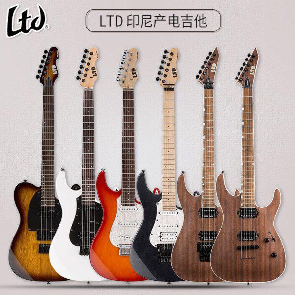 LTD印尼产SN-200FR/MH-400M/M-400M初学者摇滚单摇双摇电吉他