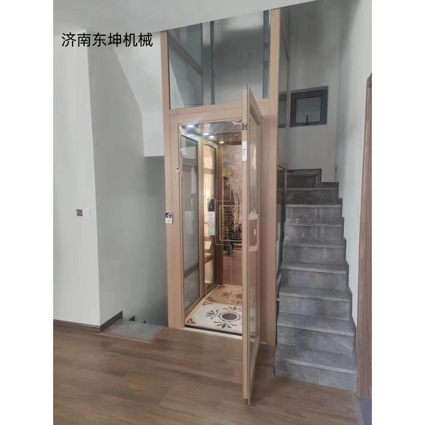 家用电梯二层小型三四五层别墅曳引覆式阁楼室内外液压自建房家装