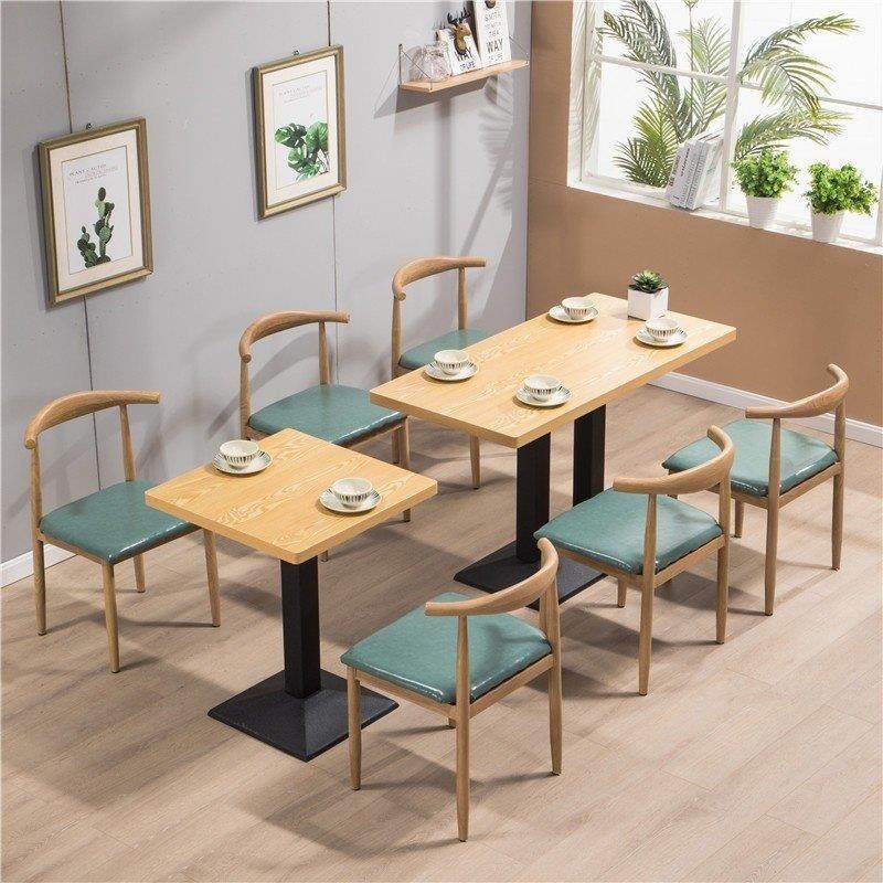 快餐桌椅 食堂饭店面馆麻辣烫汉堡奶茶早餐小吃桌椅组合 餐饮桌椅,住宅家具,板木餐桌,淘宝优惠券,粉丝福利购,淘宝优惠卷