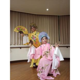 全棕扇工艺绍兴黄金泥金折扇 戏曲专用泥金扇子 毛全本全棕泥金扇