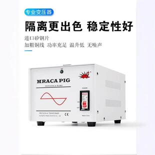 箭猪环形隔离变压器220V转220V3000W高效隔离降噪大功率音响纯铜