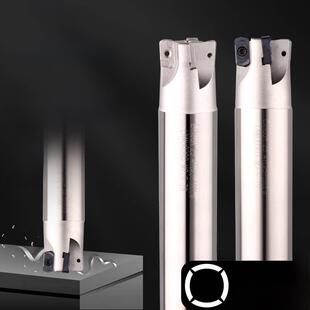 数控刀杆exn03R开粗双面铣刀杆lnmu0303双面铣刀片快进给铣刀杆