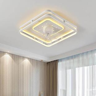 款 摇头吸书房卧室摇新头吸顶风智扇灯能静音982餐厅吊扇灯带风扇