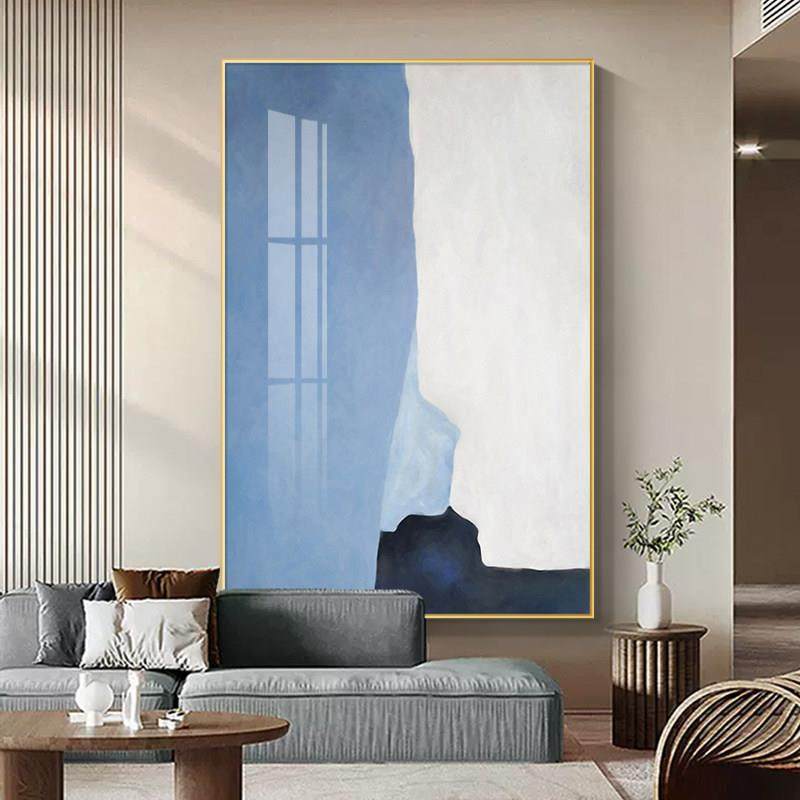 极简风格客厅装饰画彩色线抽象玄关卧室饭厅挂画沙发背景墙落地画