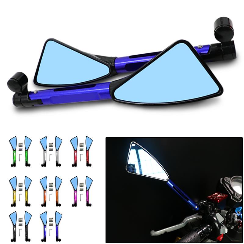 电动电瓶车后视镜反光镜通用三轮摩托车倒后镜倒车镜小圆镜子改装