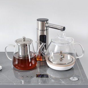 2022新款 轻奢实木智能s茶吧机客厅高端全自动家用饮水机消毒一体