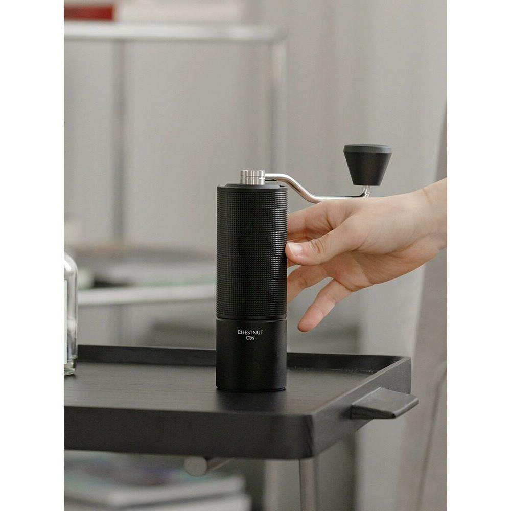 泰摩栗子C3S手摇咖啡磨豆机X-lite意式手动研磨机手冲机家用手磨2