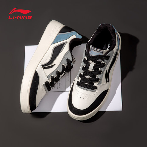 李宁男鞋低帮板鞋休闲鞋