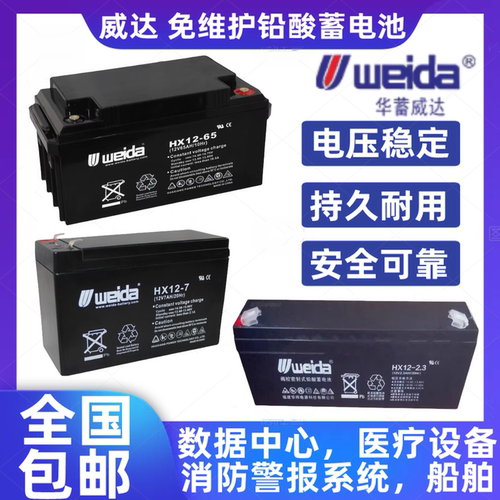 威达蓄电池利达消防壁挂报警主机