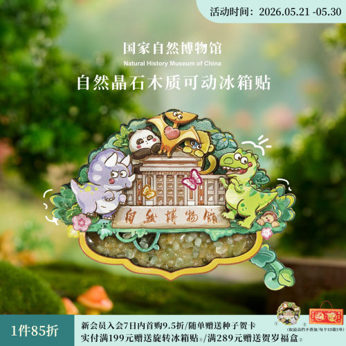国自博自然晶石冰箱贴