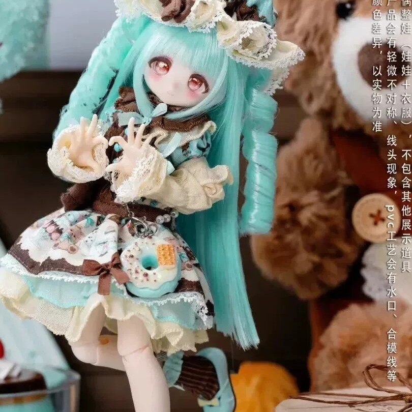 正版悸动瞬息未语集不落幕幻梦集少女体8分mjd盲盒可动人偶手办